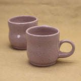 Purple Speckled Mug by Victoria Le