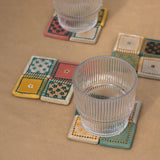 Floral Coaster Set by Samantha Schauer