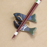 Chopstick Rest Set: Large Fish by Yuka Nakano