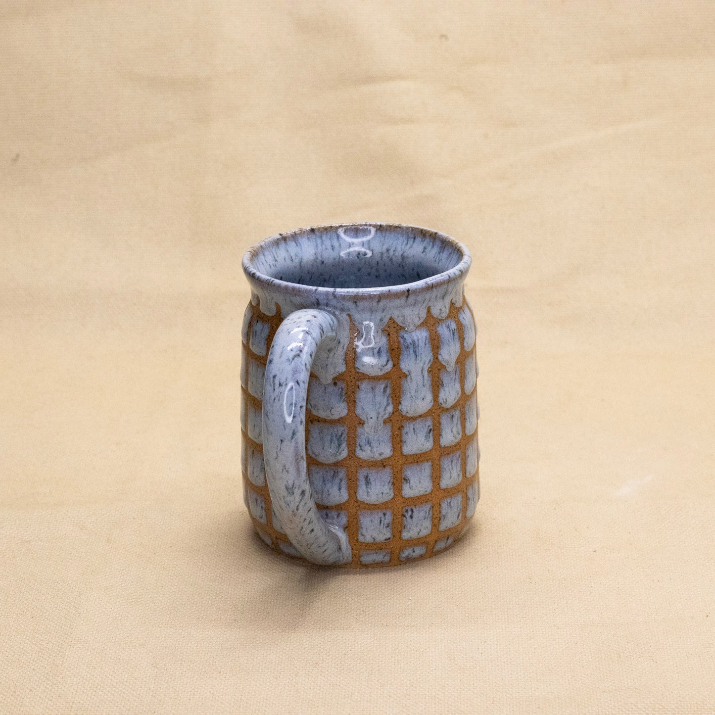 Ocean Drift Lattice Flared Mug by Wrecky Designs
