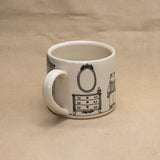 Froggy Sweater and Portrait Wall Mug by Rachel Burns Ceramics