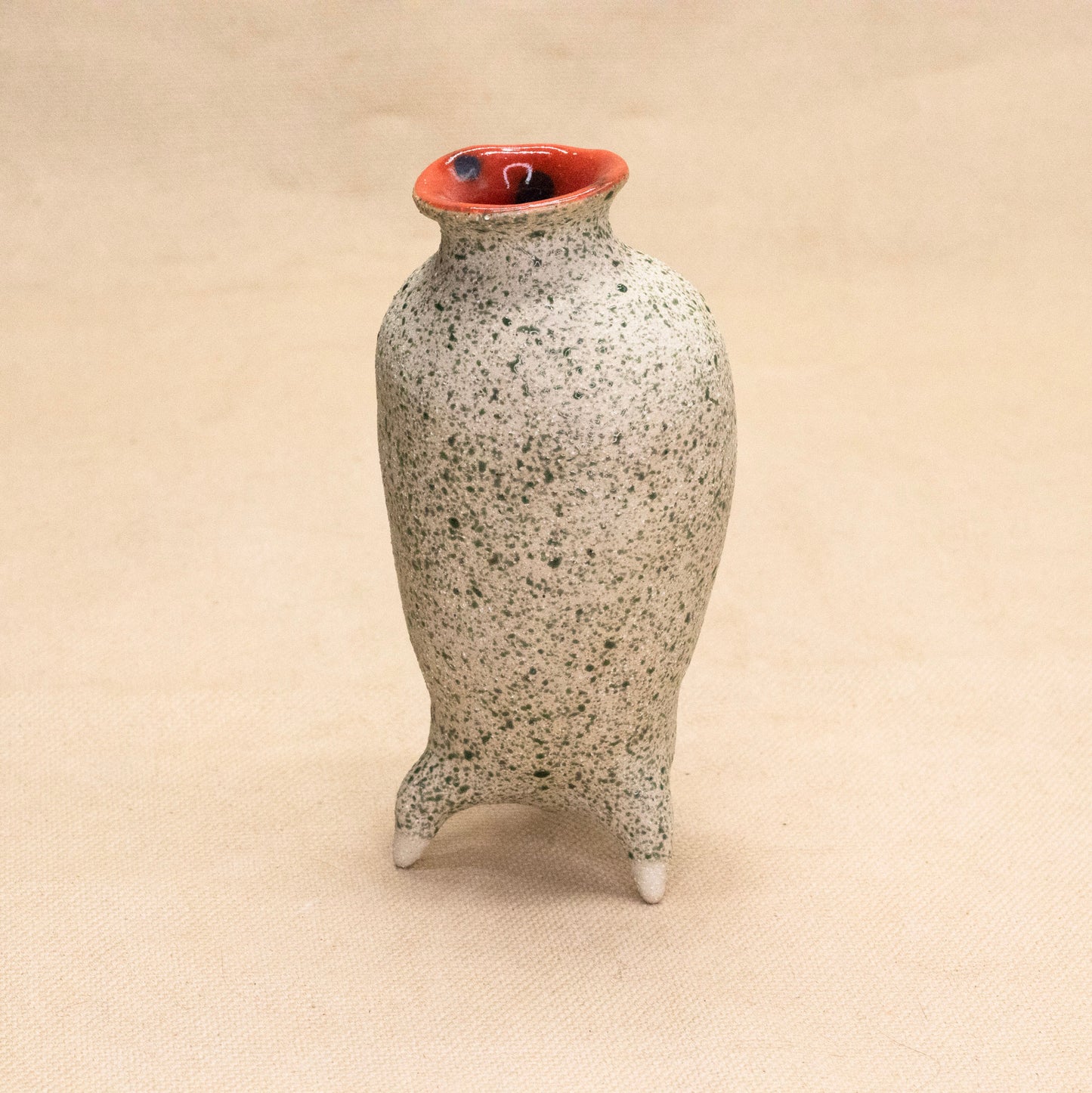 Shy Lady Bug Vase by Ash Chen