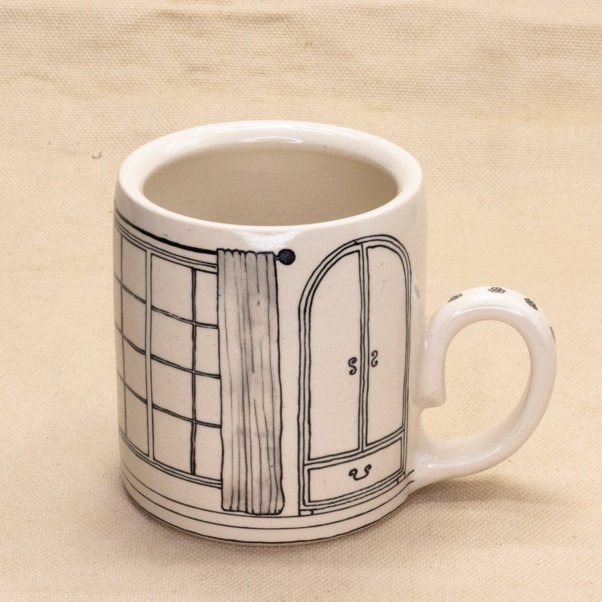 Froggy Glasses Mug by Rachel Burns Ceramics
