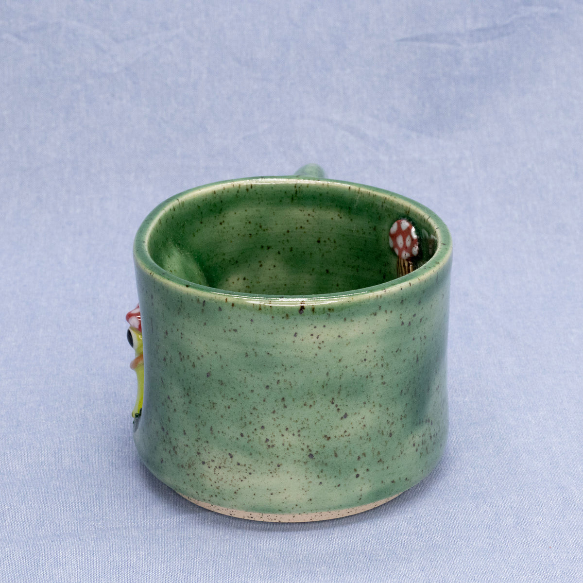 Foraging Frog Mug by Capy Clay Ceramics