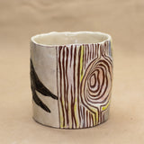 Tree Cup with Crow by Ryana Lawson