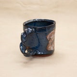 Fish Tail Twisted Handle Mug by Tommy Schaefer