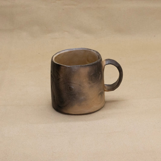 Wood Fired Mug #1 by Laura Skiles Bundy