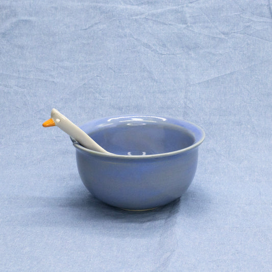 Spoose and Bowl Set by Mud Monster Clayworks