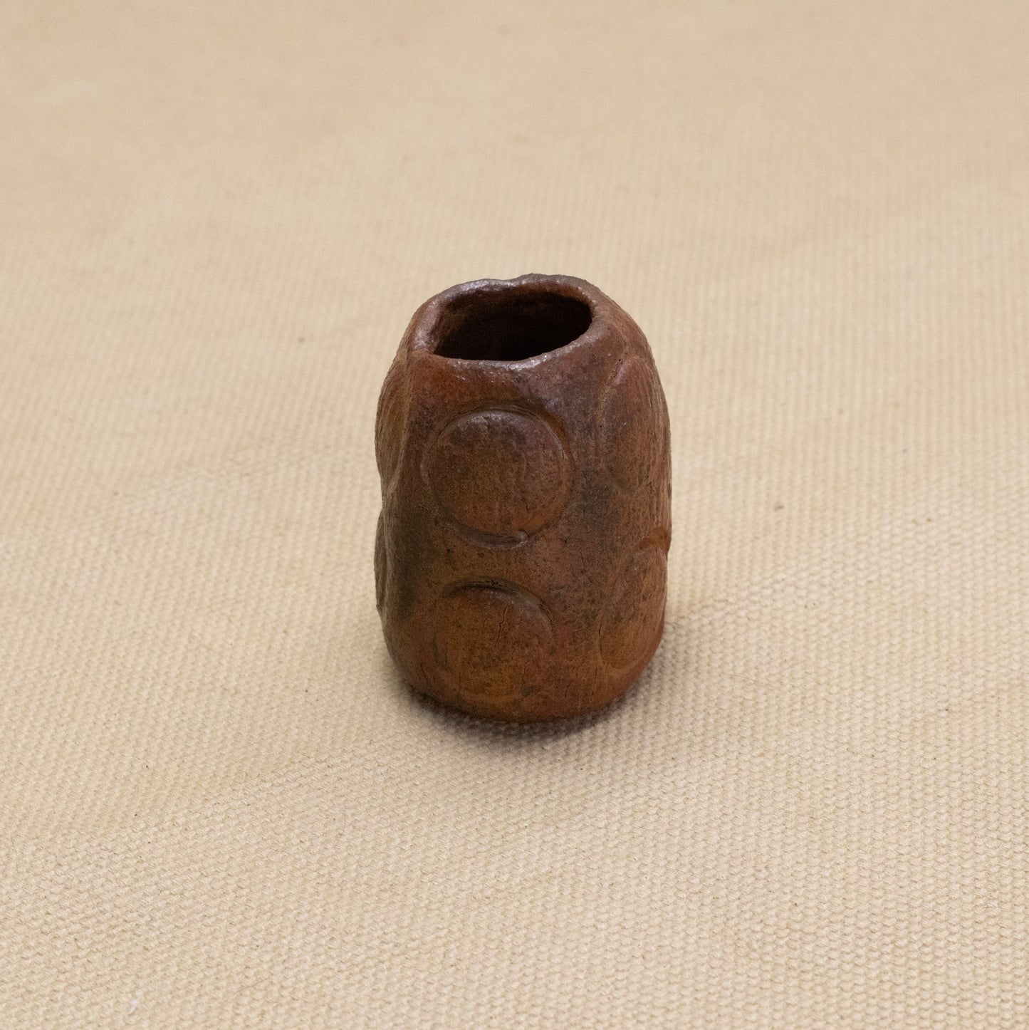 Wood Soda Fired Vase by Laura Skiles Bundy