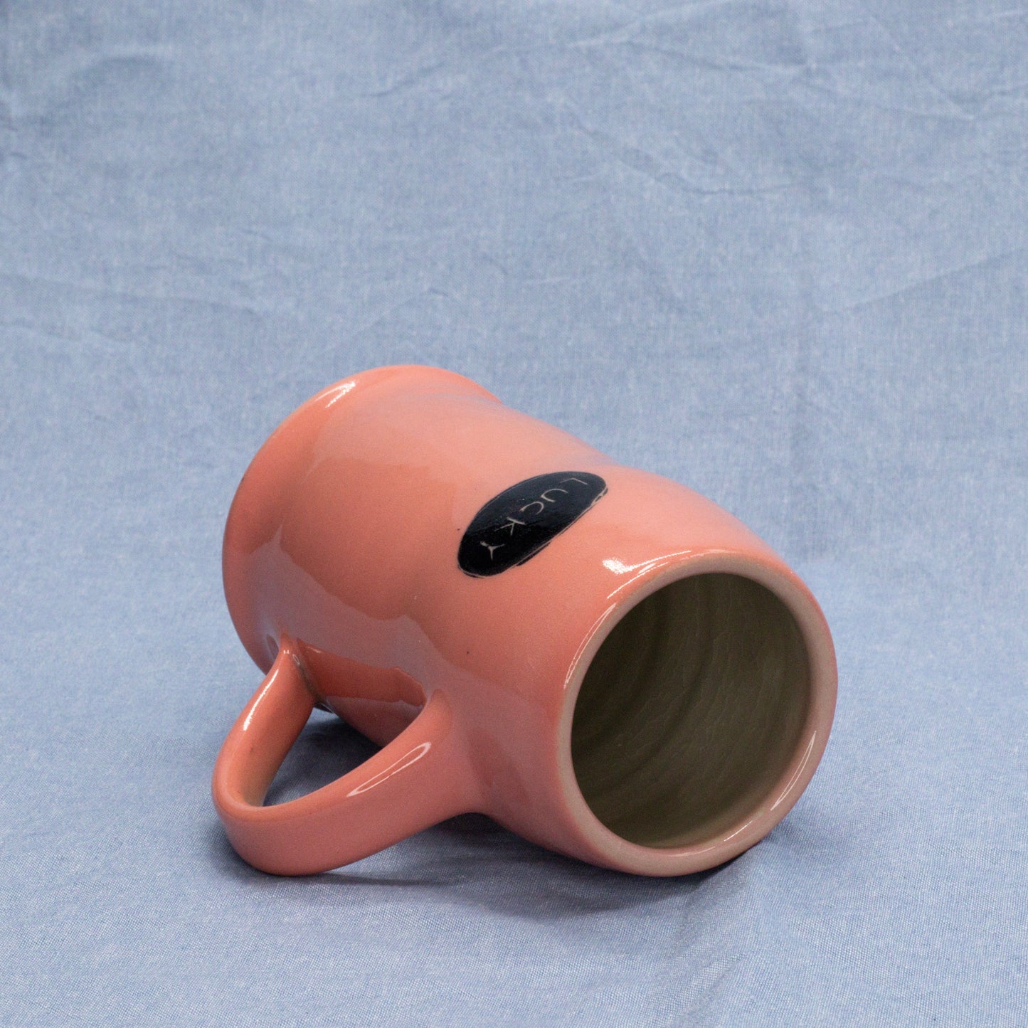 Lucky Pink Pup Cup by Frank Jacques