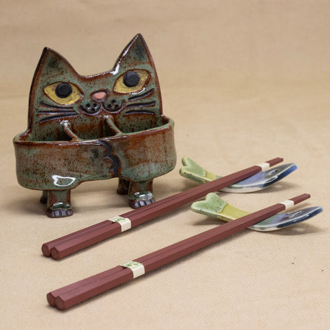 Chopstick Stand Set #3 by Yuka Nakano