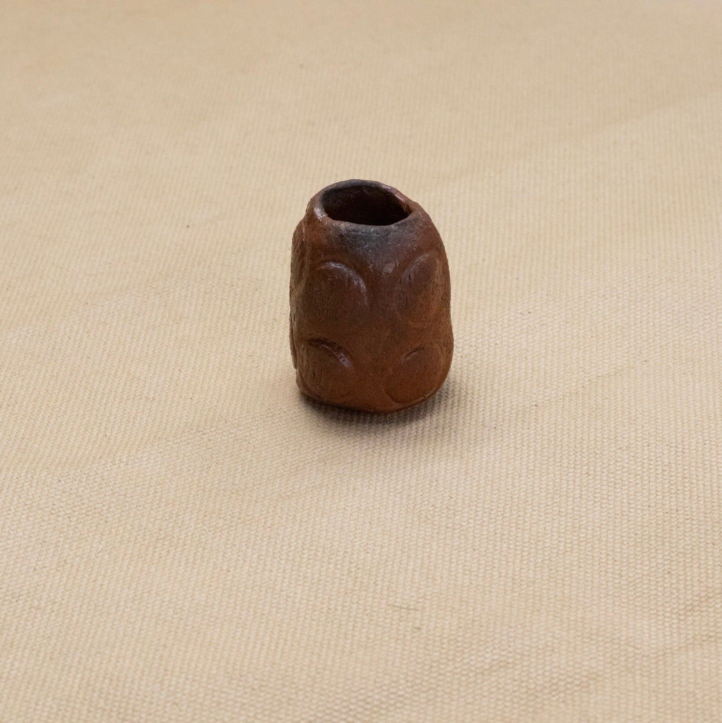 Wood Soda Fired Vase by Laura Skiles Bundy