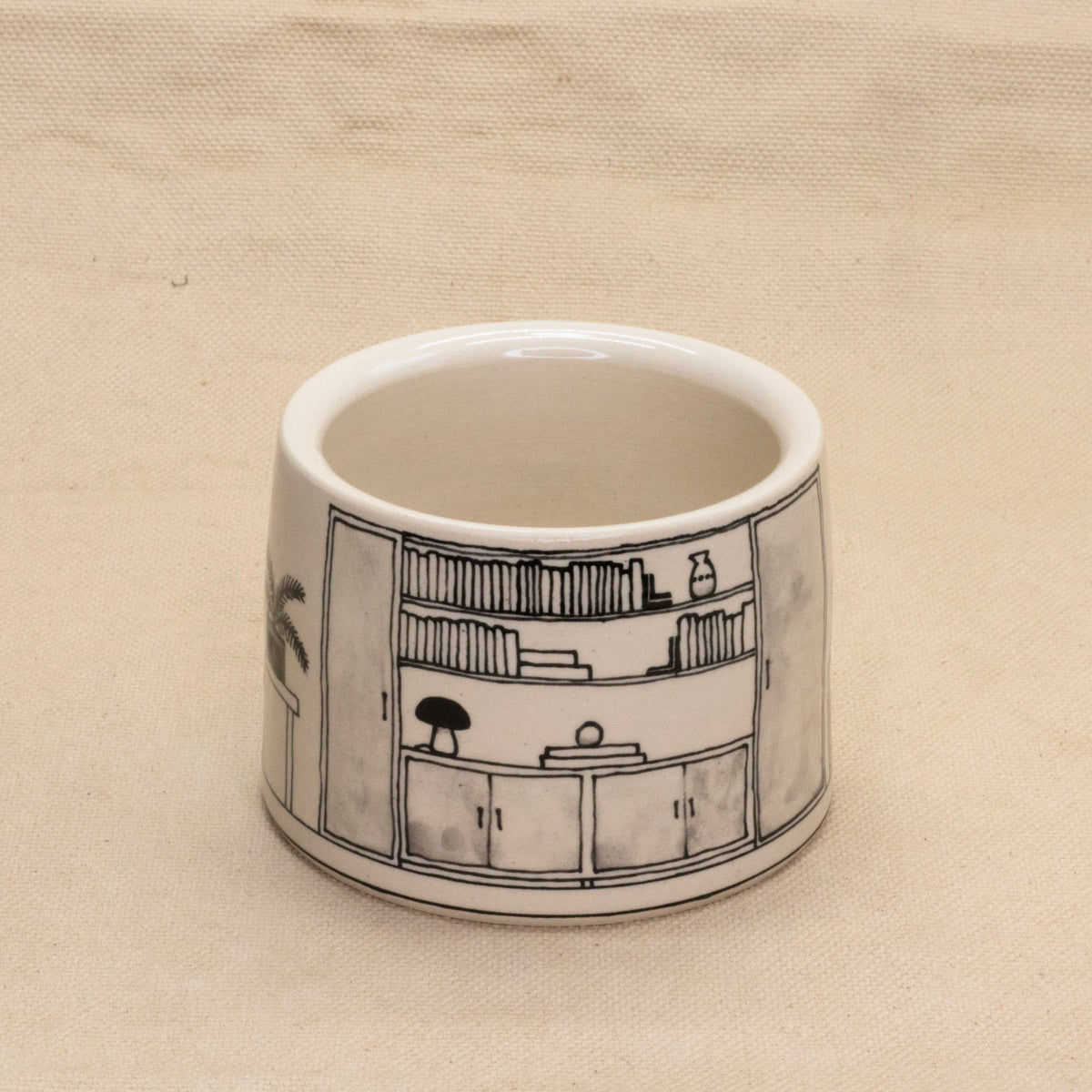 Froggy 70’s Mug by Rachel Burns Ceramics
