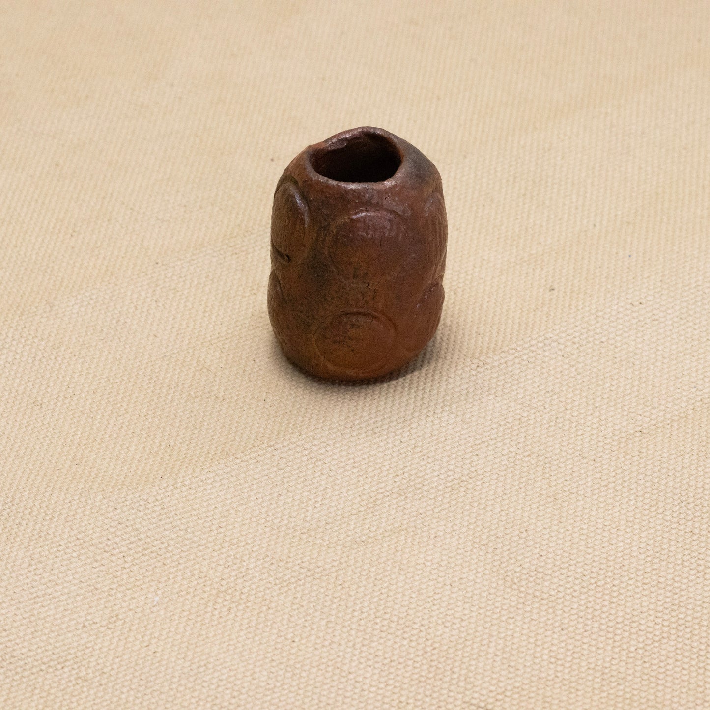 Wood Soda Fired Vase by Laura Skiles Bundy