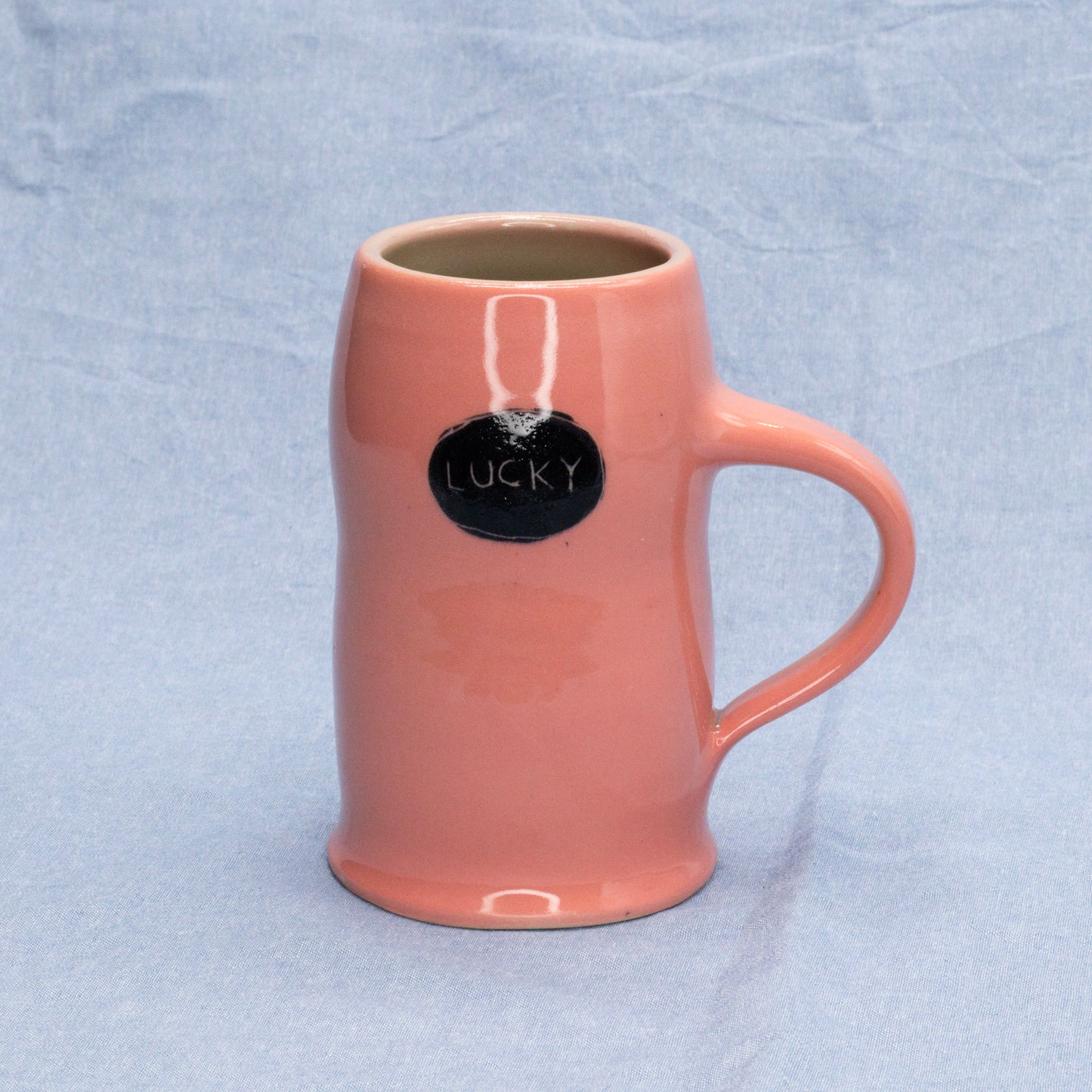 Lucky Pink Pup Cup by Frank Jacques