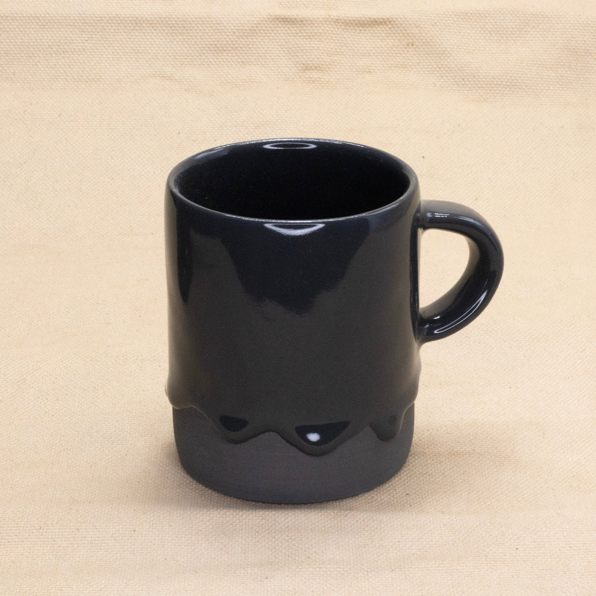 Cylinder Mug (Ruin Mono) by Drippy Pots