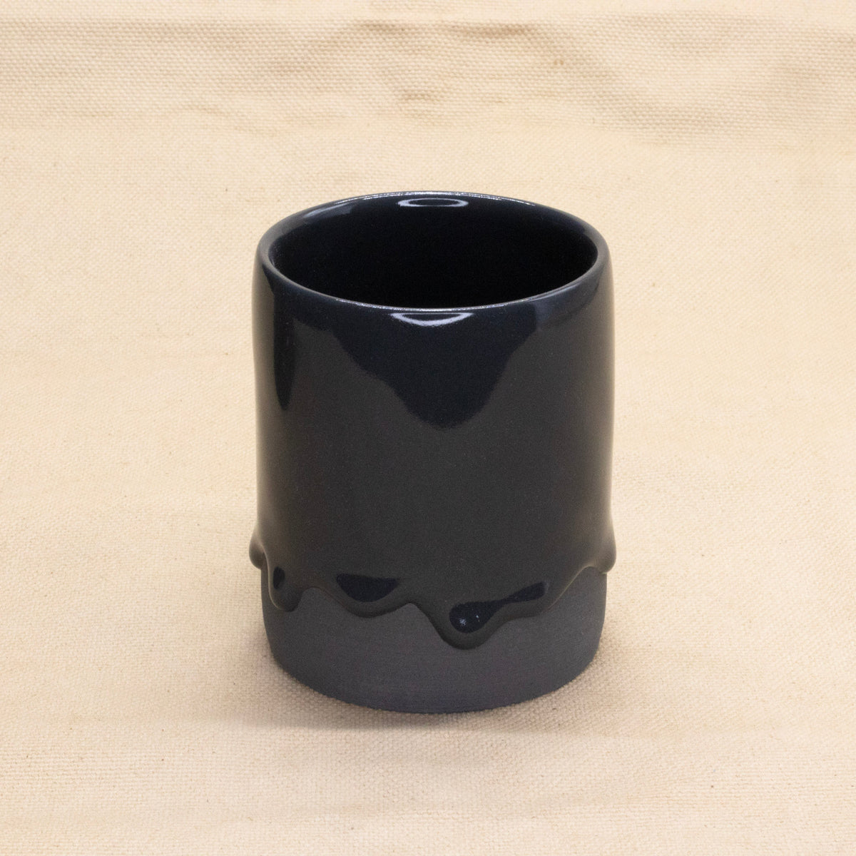 Cylinder Mug (Ruin Mono) by Drippy Pots