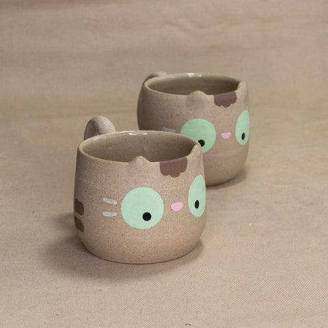 Brown Tabby Mugs by Hei Mao Studio