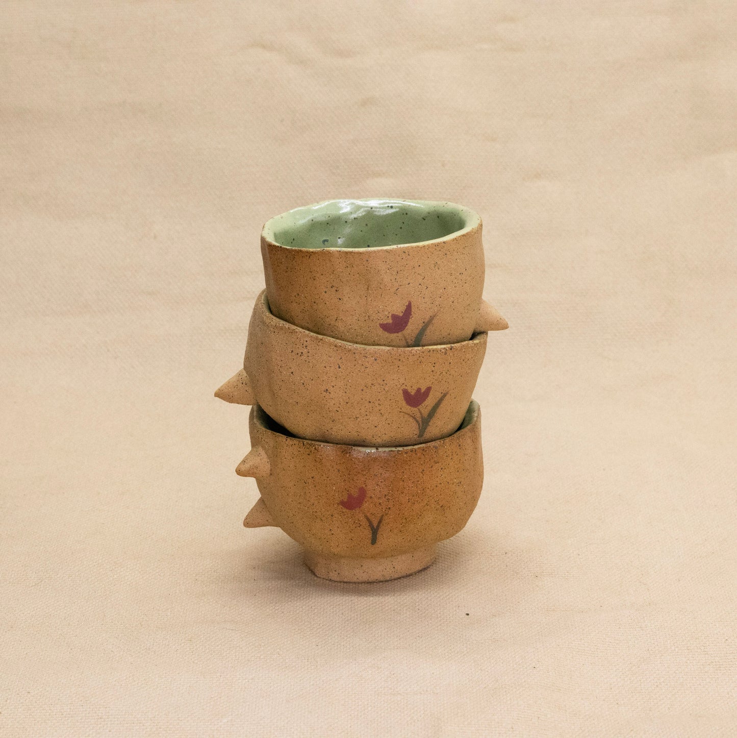 Pinched Rose Cups by Hunny Spyke