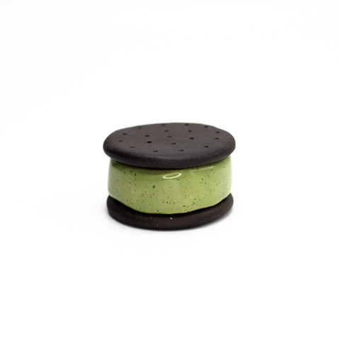 Mint Chocolate Chip Ice Cream Sandwich by Sam Dodie Studio