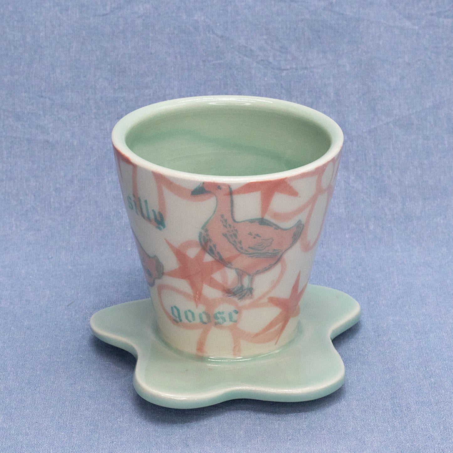 Silly Goose Daisy Pourover by City in Bloom Ceramics