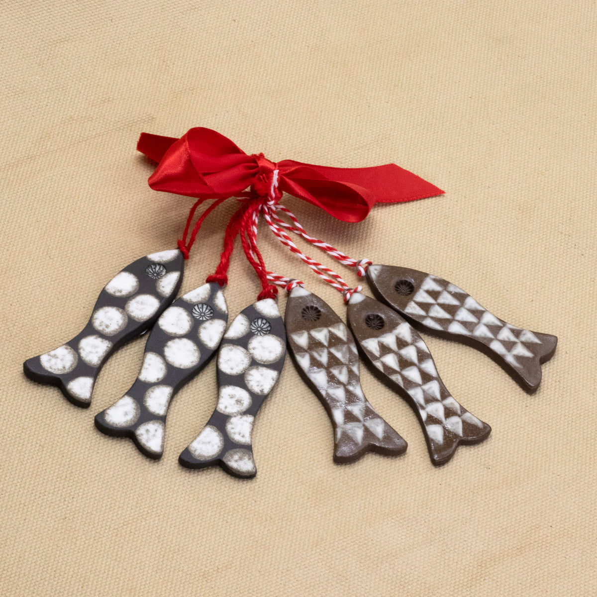 Fish Ornament Sets by Yuka Nakano