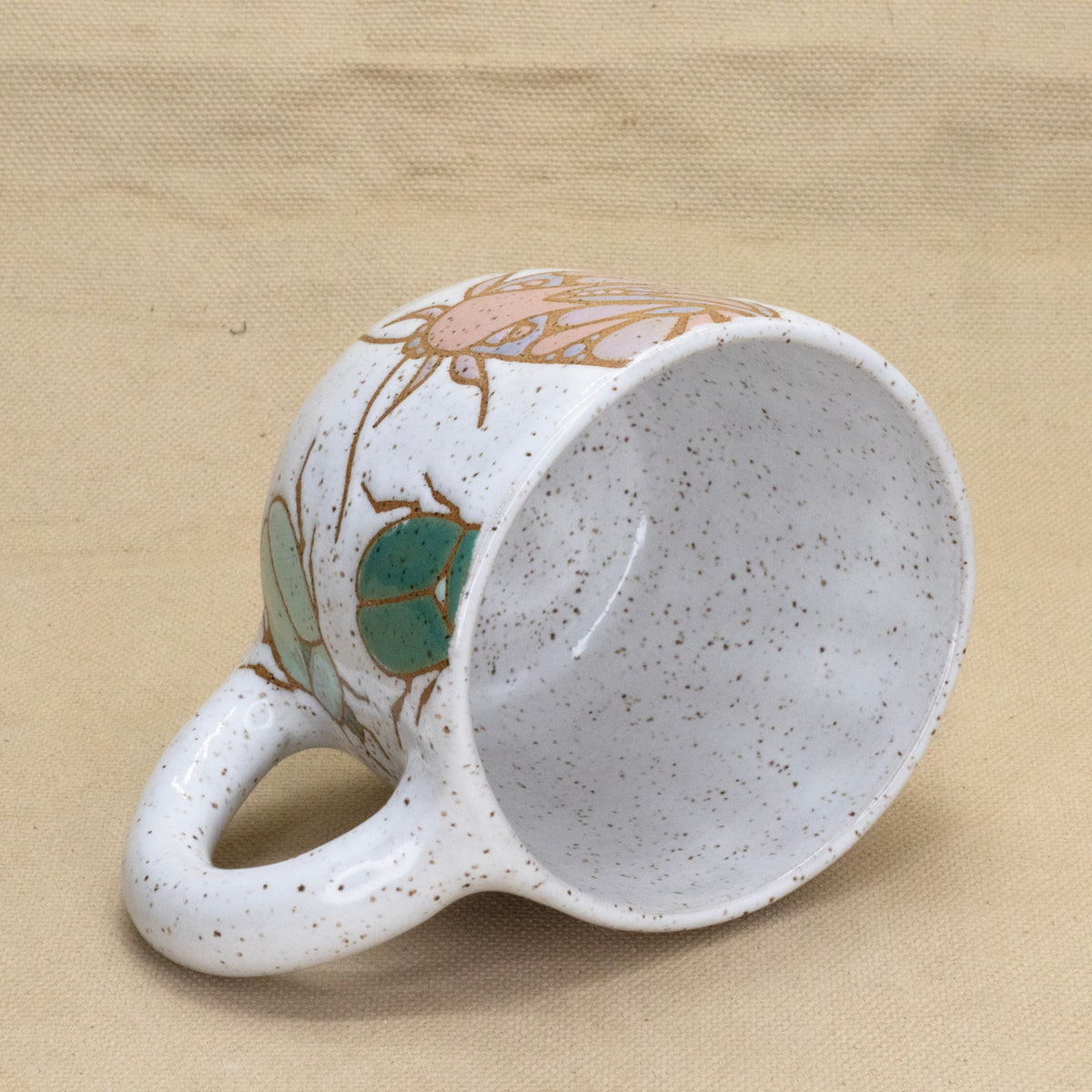 Bug and Moth Mug by Jess Wiseheart