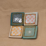 Floral Coaster Set by Samantha Schauer