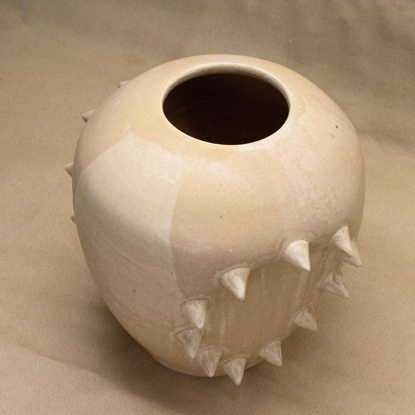 Sandy Altered Vase by Hunny Spyke