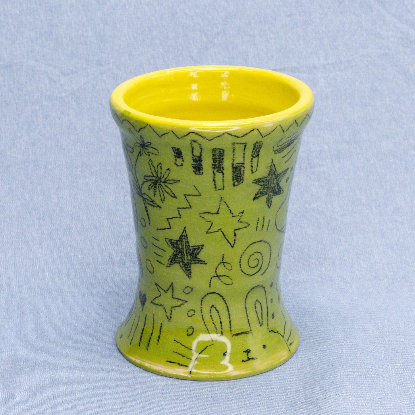 Doodle Mug #1 by Sardiniac Clay