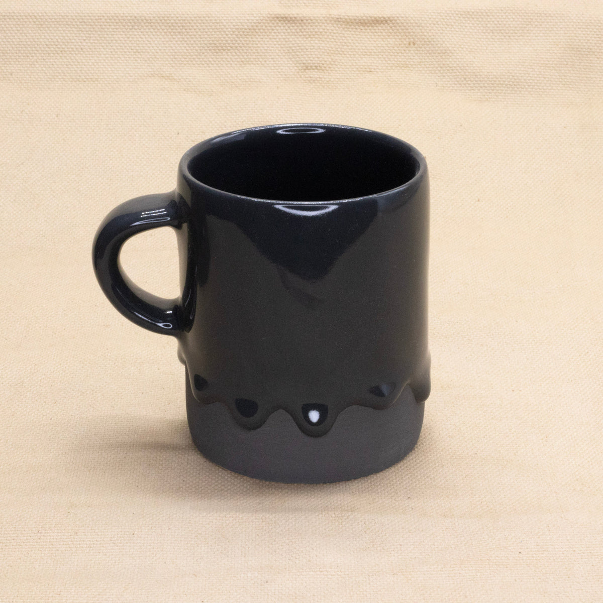 Cylinder Mug (Ruin Mono) by Drippy Pots