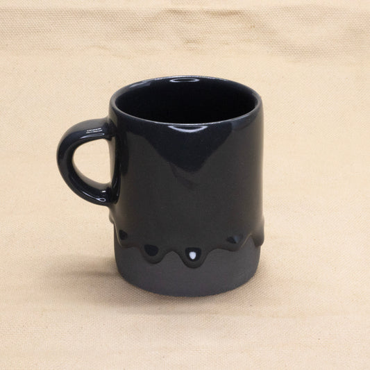 Cylinder Mug (Ruin Mono) by Drippy Pots