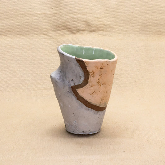 Little Tumbler with Lines #2 by Nina Berinstein