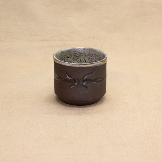 Barbed Wire Cup by Tommy Schaefer