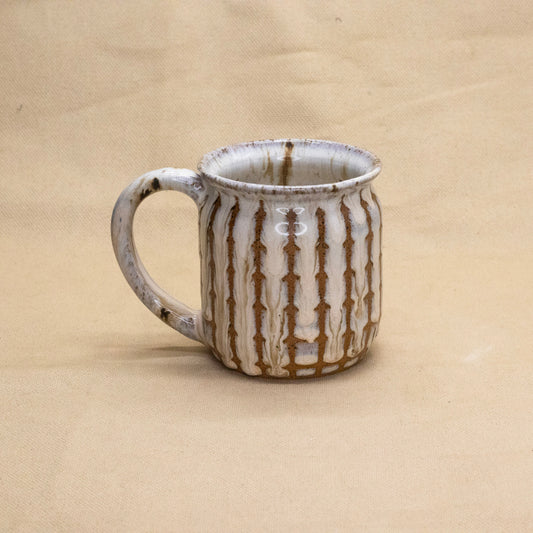 River Birch Lattice Flared Mug by Wrecky Designs