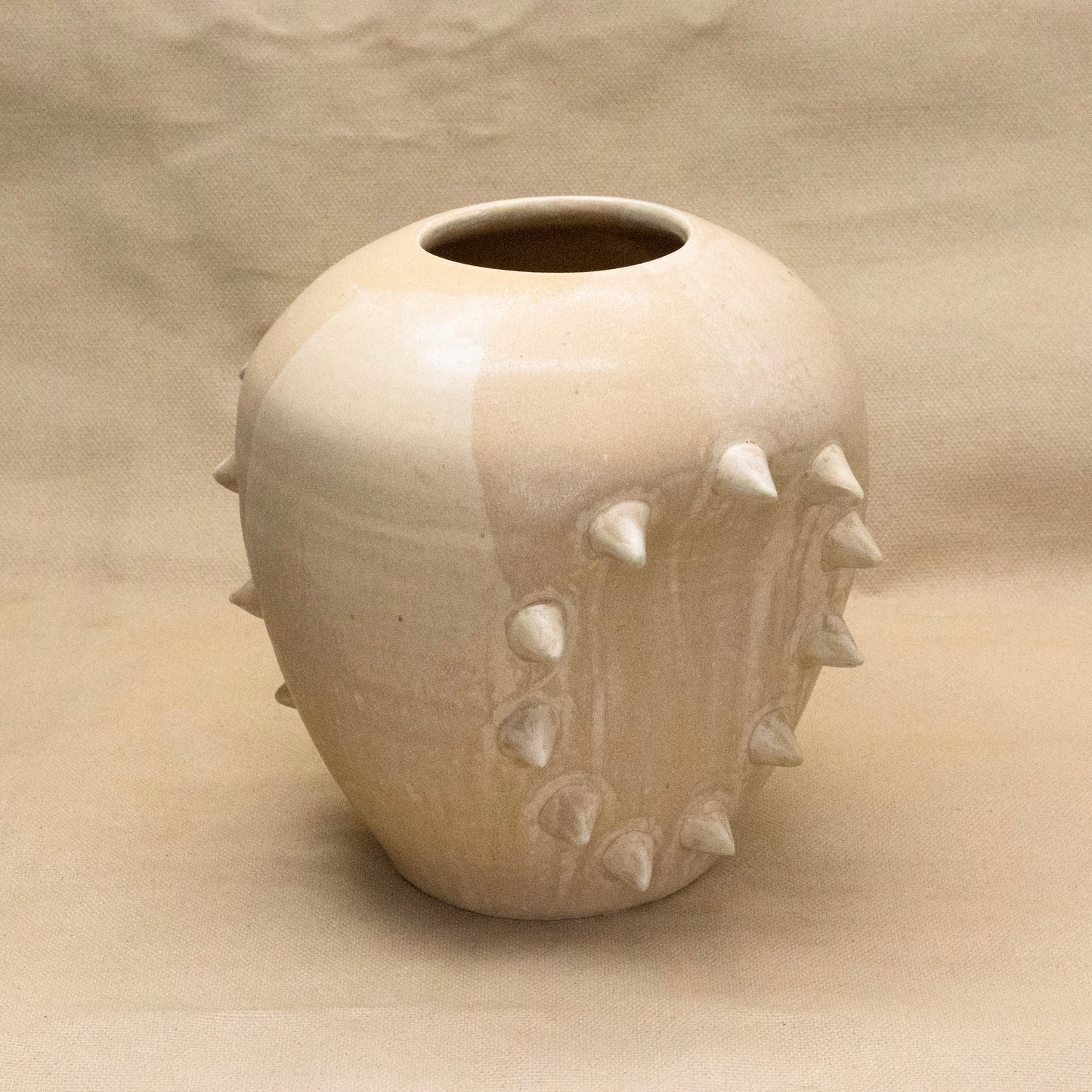 Sandy Altered Vase by Hunny Spyke