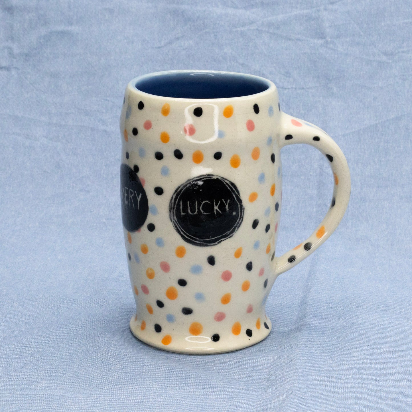 So Very Lucky Goose Cup by Frank Jacques