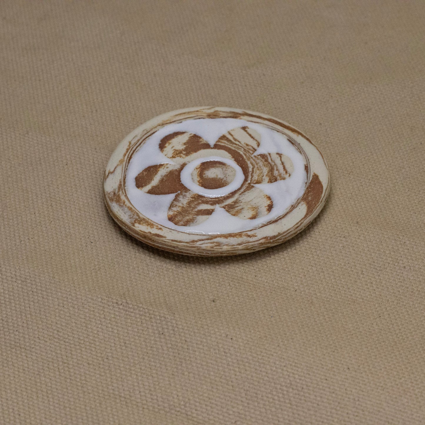 Fridge Magnet (Flower) by Full Spectrum Ceramics