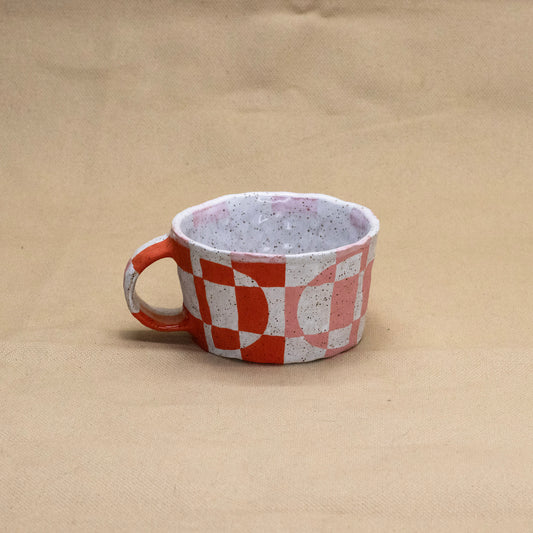 Mirrored Semi-Circle Mug by Kero Ceramics
