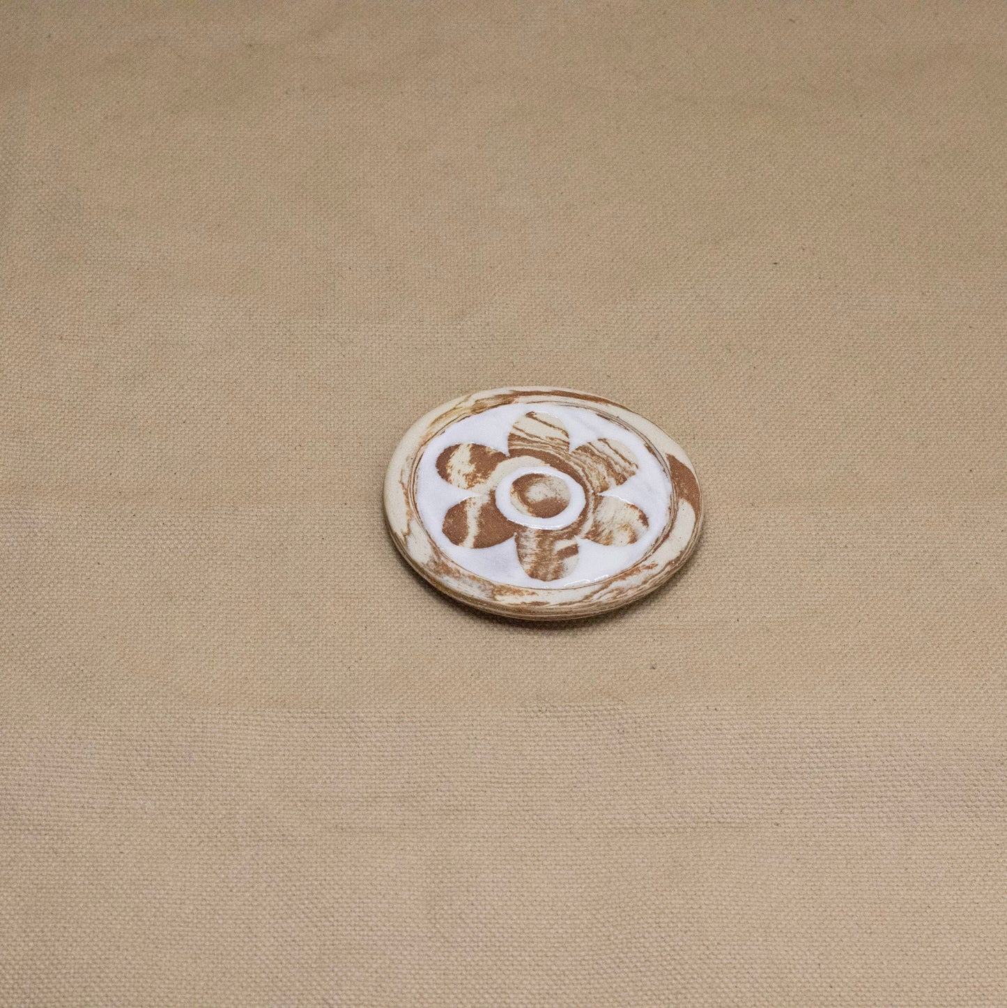 Fridge Magnet (Flower) by Full Spectrum Ceramics