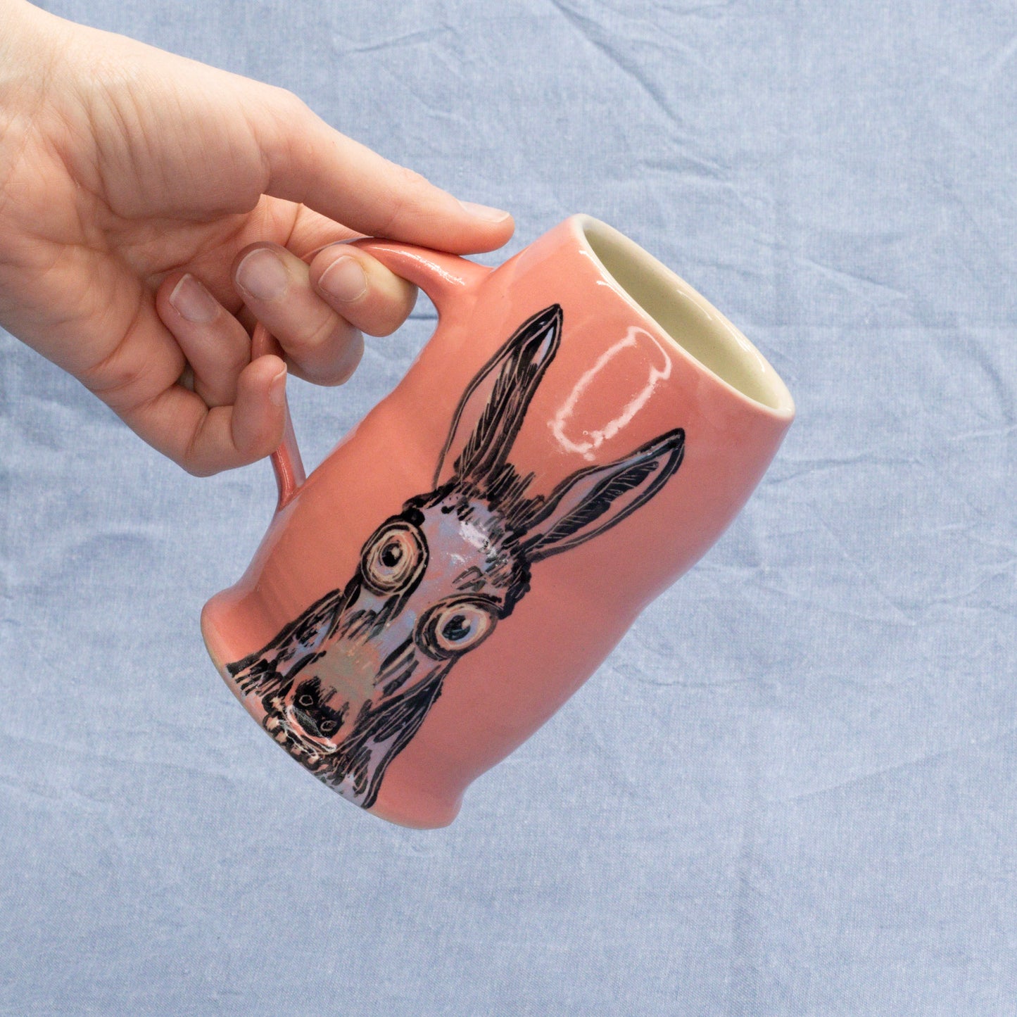 Lucky Pink Donk Cup by Frank Jacques