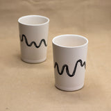 Wave Line Tumbler by Hop & Jans Studio