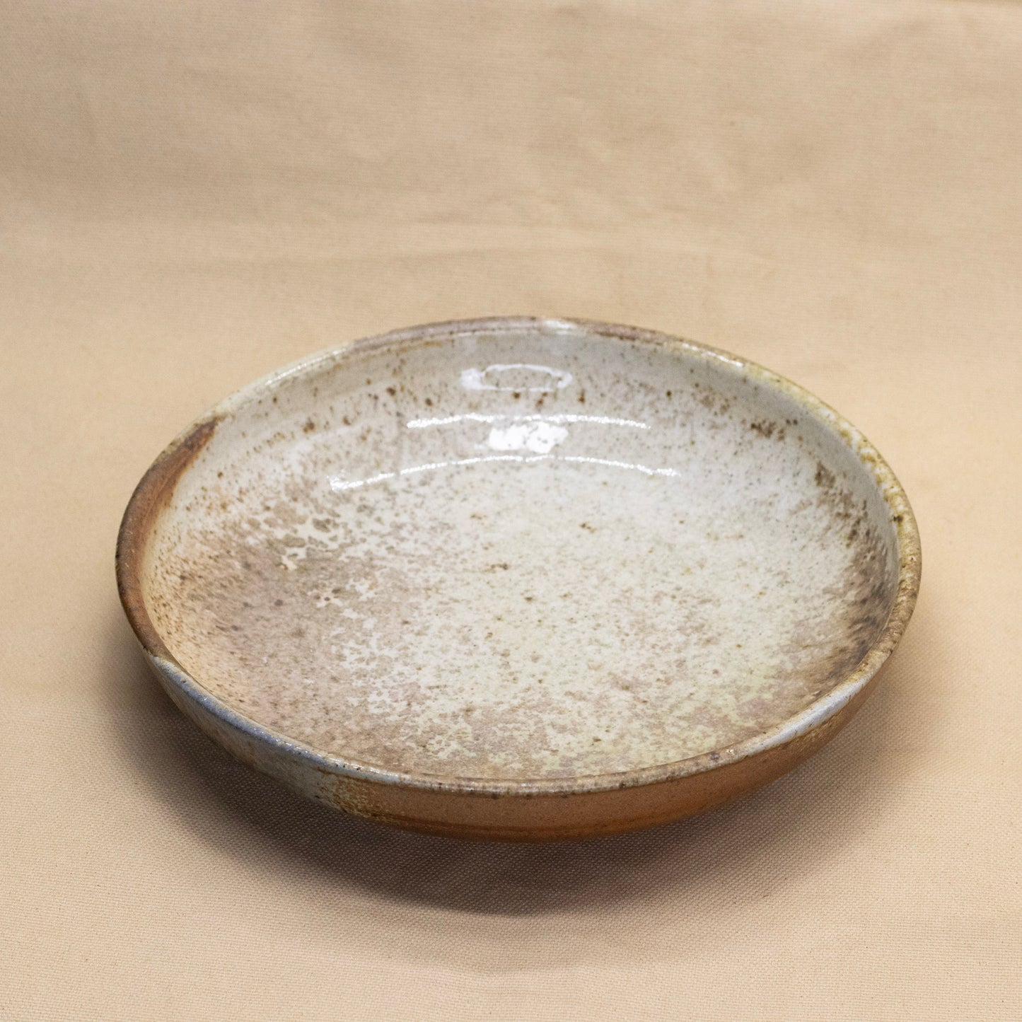 Soda-Fired Wide Serving Bowl by Sarah Steininger Leroux