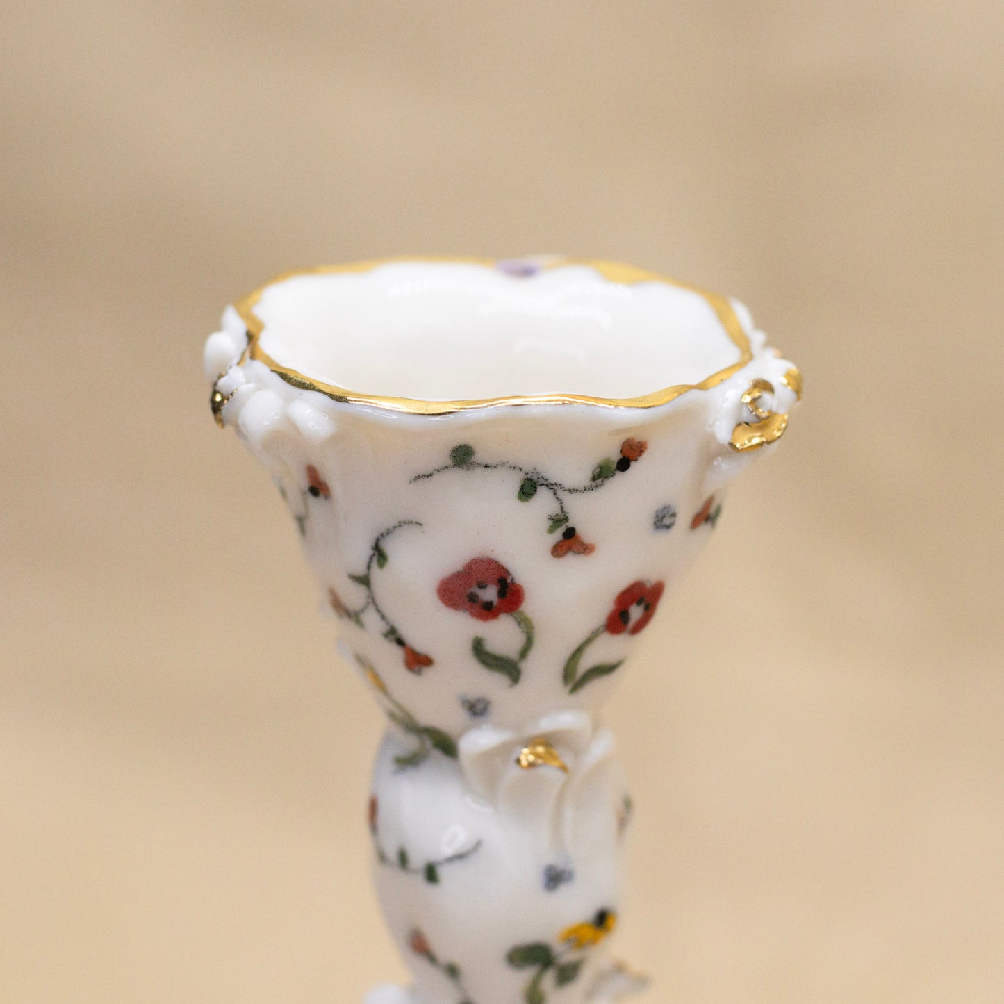 Secret Garden Candleholder (Gold) by Krista Cortese