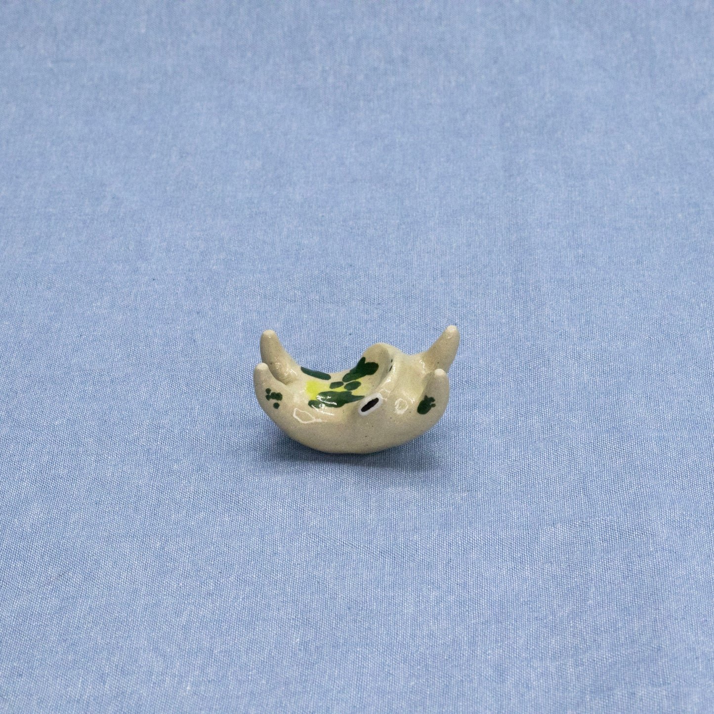Yoga Frog Figurines by Honeydew Moon Studio