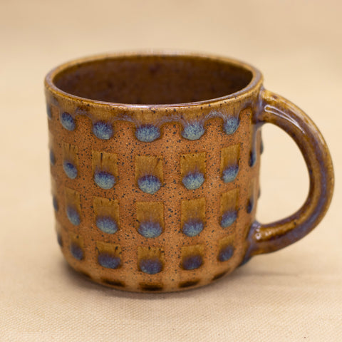 Amber Smoke Lattice Mug by Wrecky Designs