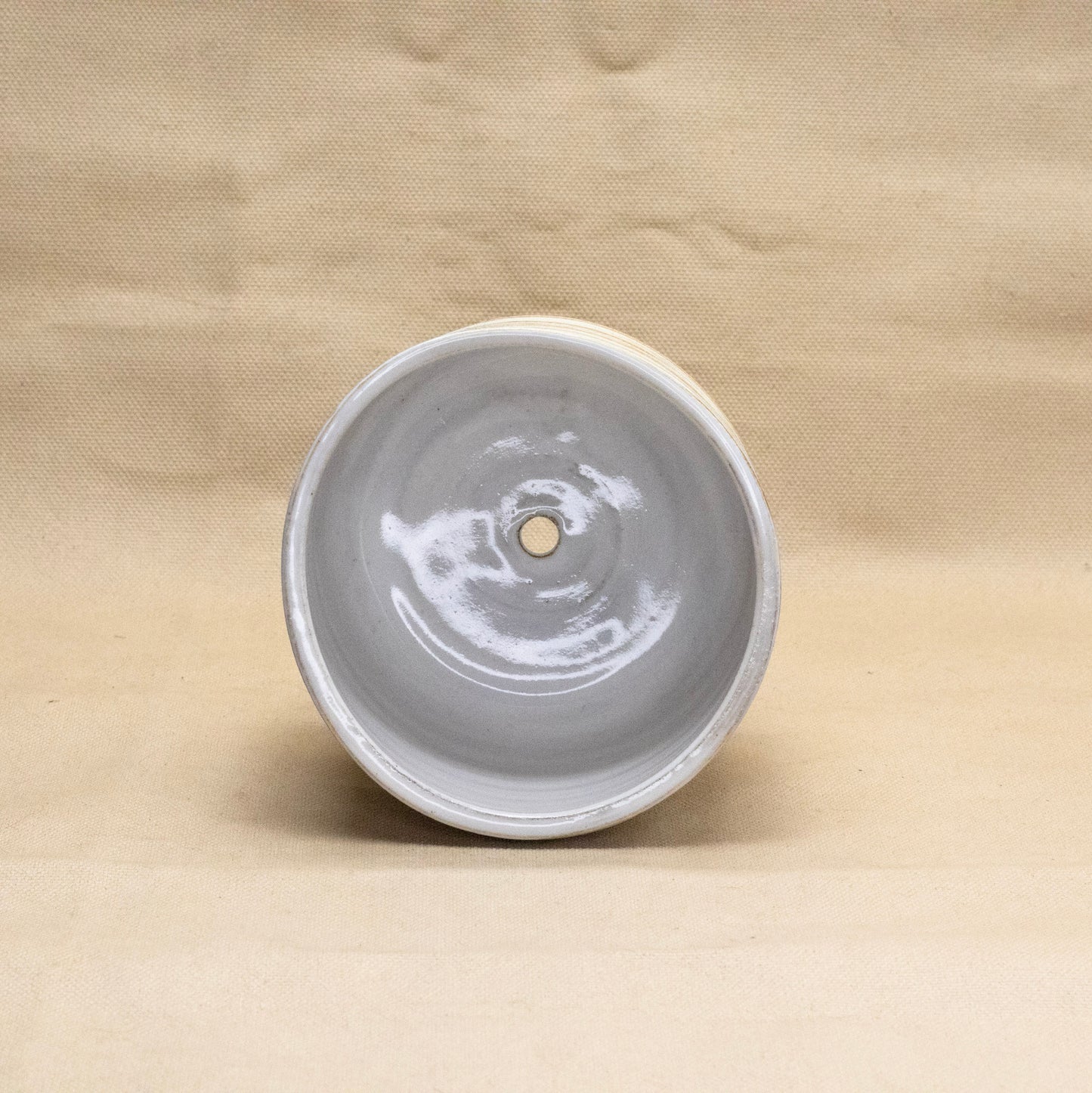 Round Planter (Glossy Interior) by Full Spectrum Ceramics