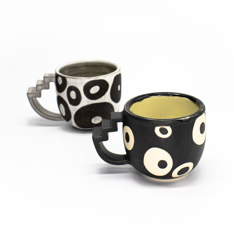 Rings Contrast Mug by Emilie Skytta