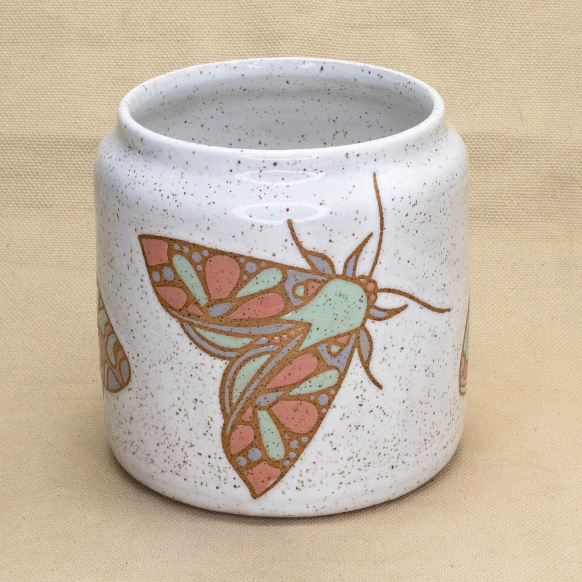 Moth Vase 1 by Jess Wiseheart