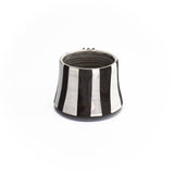 Stripes Black Contrast Mug by Emilie Skytta
